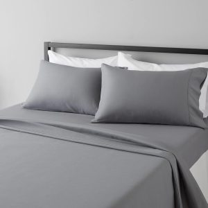 Amazon Basics Queen Brushed Microfiber 4-Piece Bed Sheet Set Deal