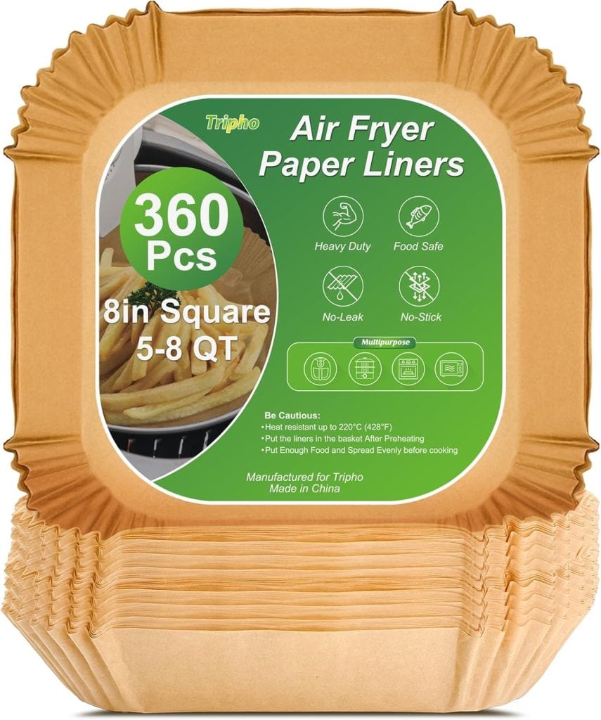 Tripho 360-Piece Air Fryer Paper Liners Deal