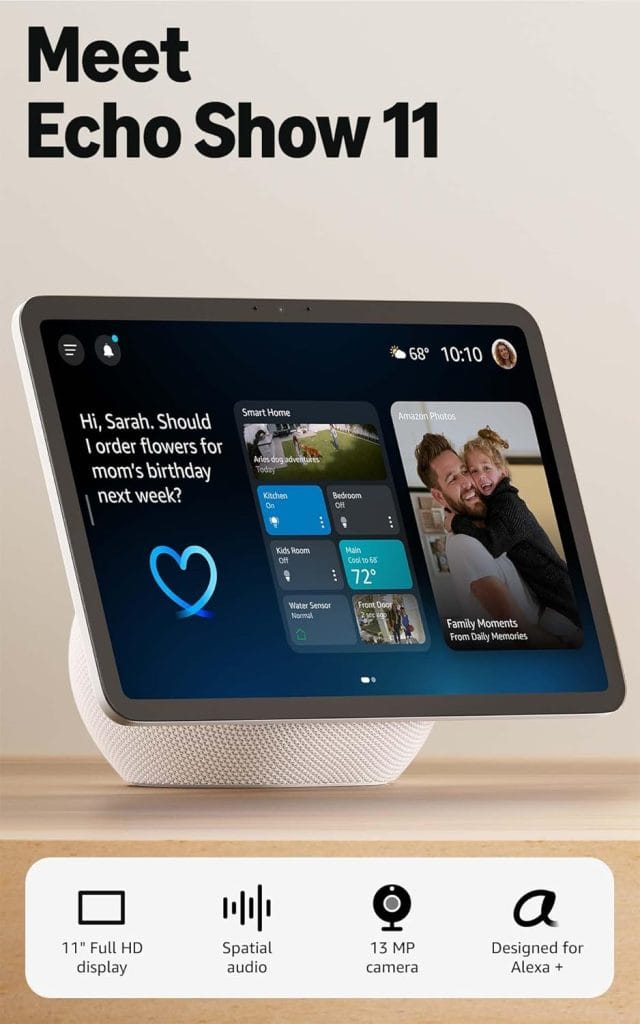 Amazon Echo Show 11 Newest Model 11-Inch Smart Display