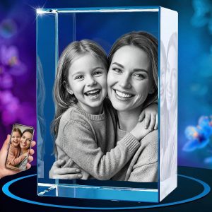 ArtPix 3D Crystal Rectangle Portrait