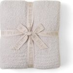 Barefoot Dreams CozyChic Throw Blanket Stone 54 x 72