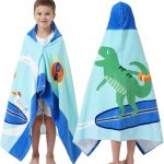 Bavilk Kids Hooded Bath Towel 30 x 50 Inch