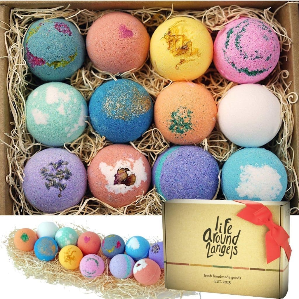 LifeAround2Angels Bath Bombs Gift Set 12 Pack