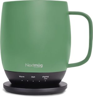 Nextmug Temperature-Controlled Self-Heating Coffee Mug for $99.94