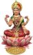 Lakshmi Goddess on Lotus Statue